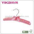 2013 new style children satin padded hanger with round bar and notches